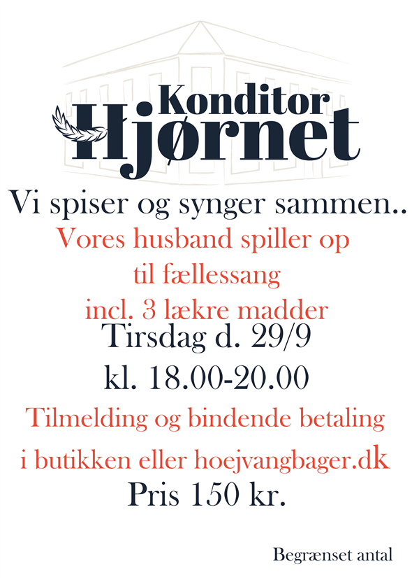 Vi spiser sammen d. 29/9